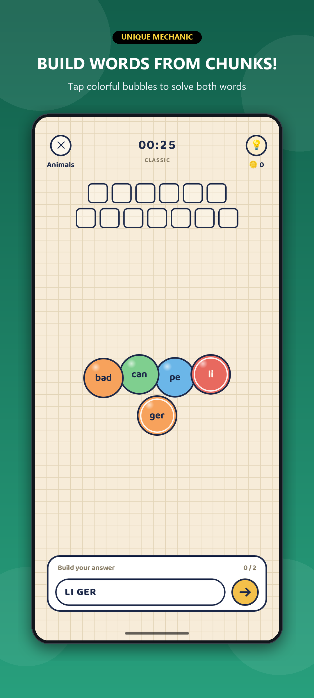 WordCrave Core Gameplay
